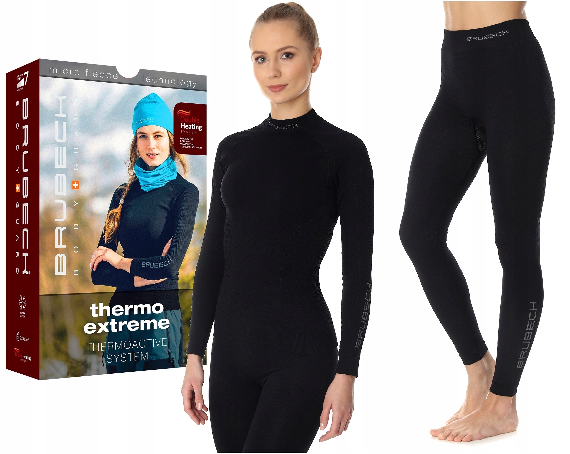 Koszulka Termoaktywna Getry Termiczne Brubeck -M