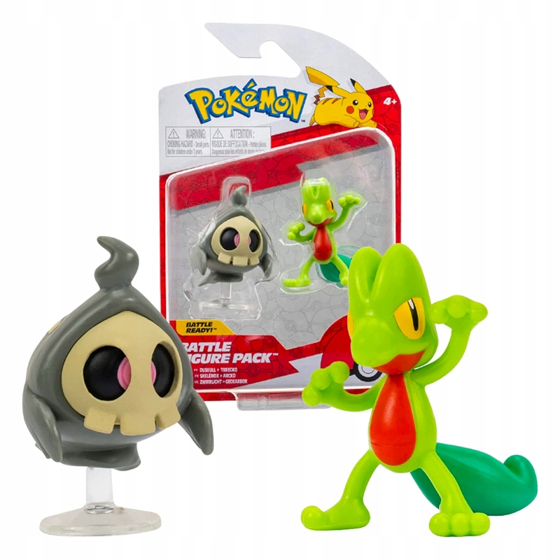 

Pokemon 2 Figurki Bitewne Duskull Treecko 2 Pak
