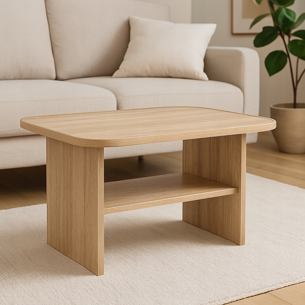 Oválná lavice 69x51 obývací pokoj dub sonoma