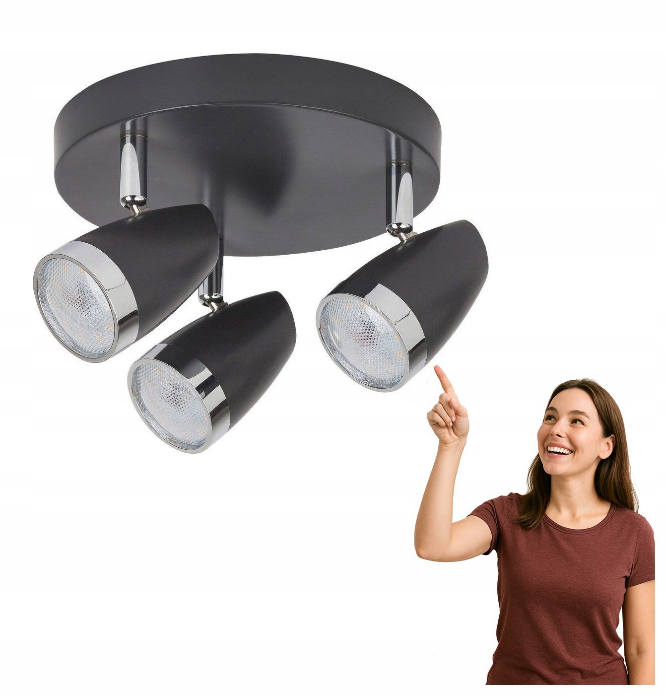 Led spotová lampa 3x4W Karen 6514 Rabalux