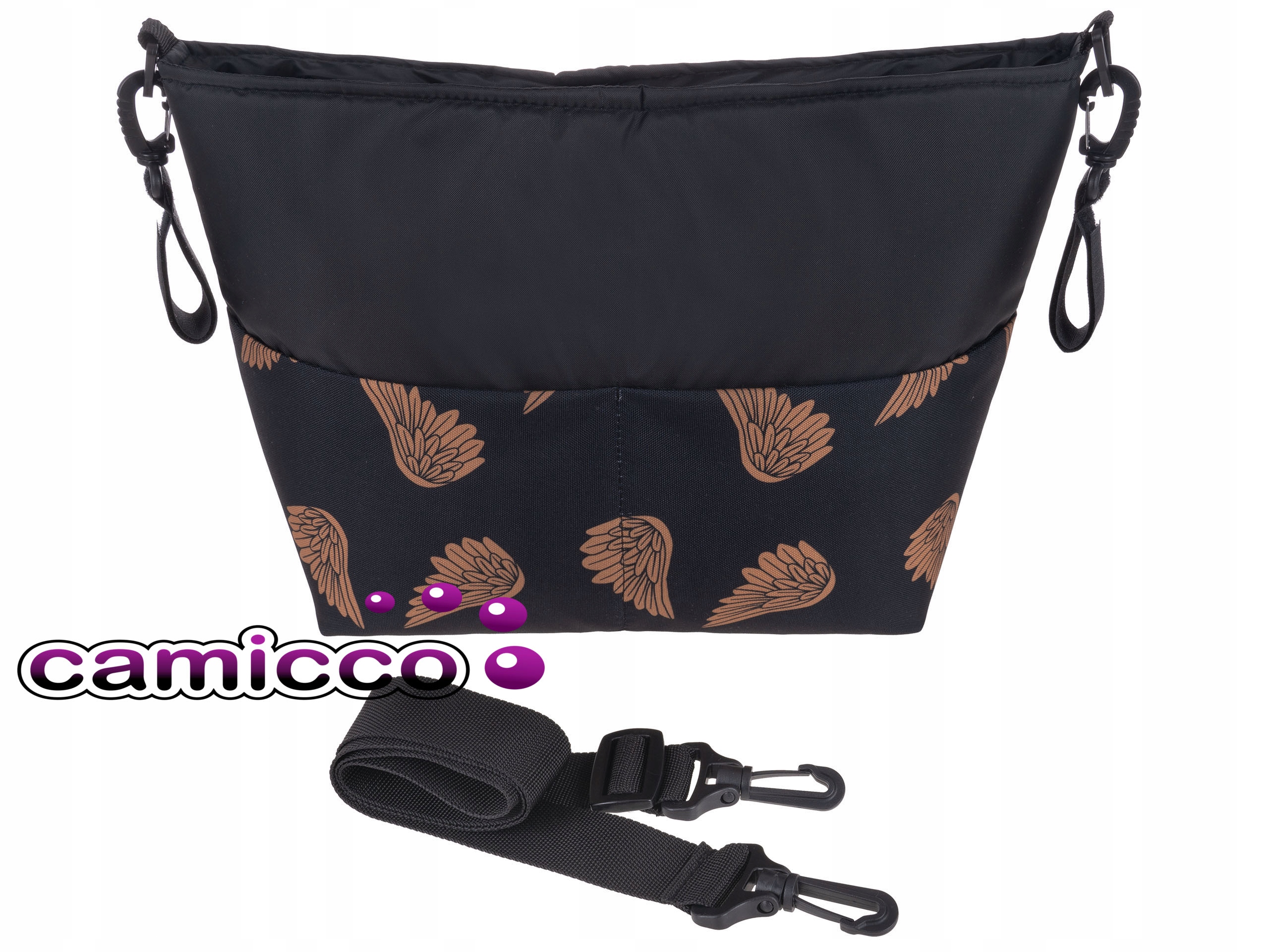 TORBA do WÓZKA zaczepy torby wózków spacerowych Marka Camicco
