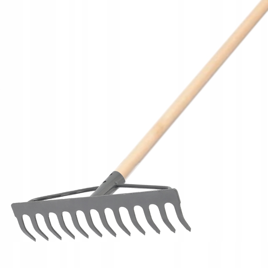 

Grabie Metalowe Profi 12 Zębów Trzon 150cm Oprawne