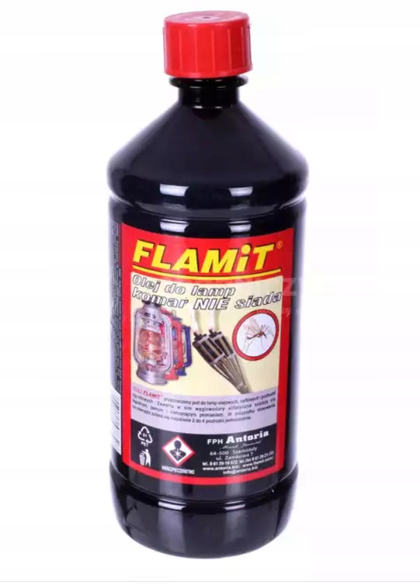 

Olej do lamp i pochodni Komar Nie Siada 980 ml