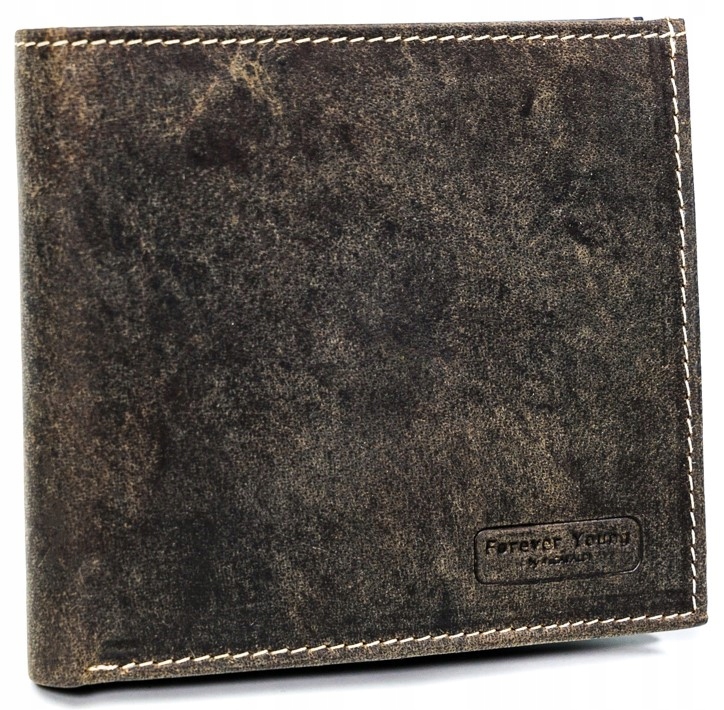 

Duży skórzany portfel męski Cavaldi brązowy skóra