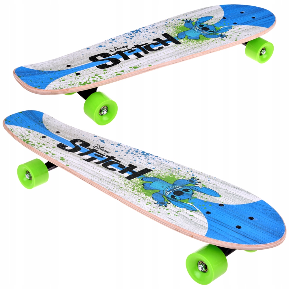 Drewniana deskorolka dla dzieci Disney Stitch do 50 kg SP0843