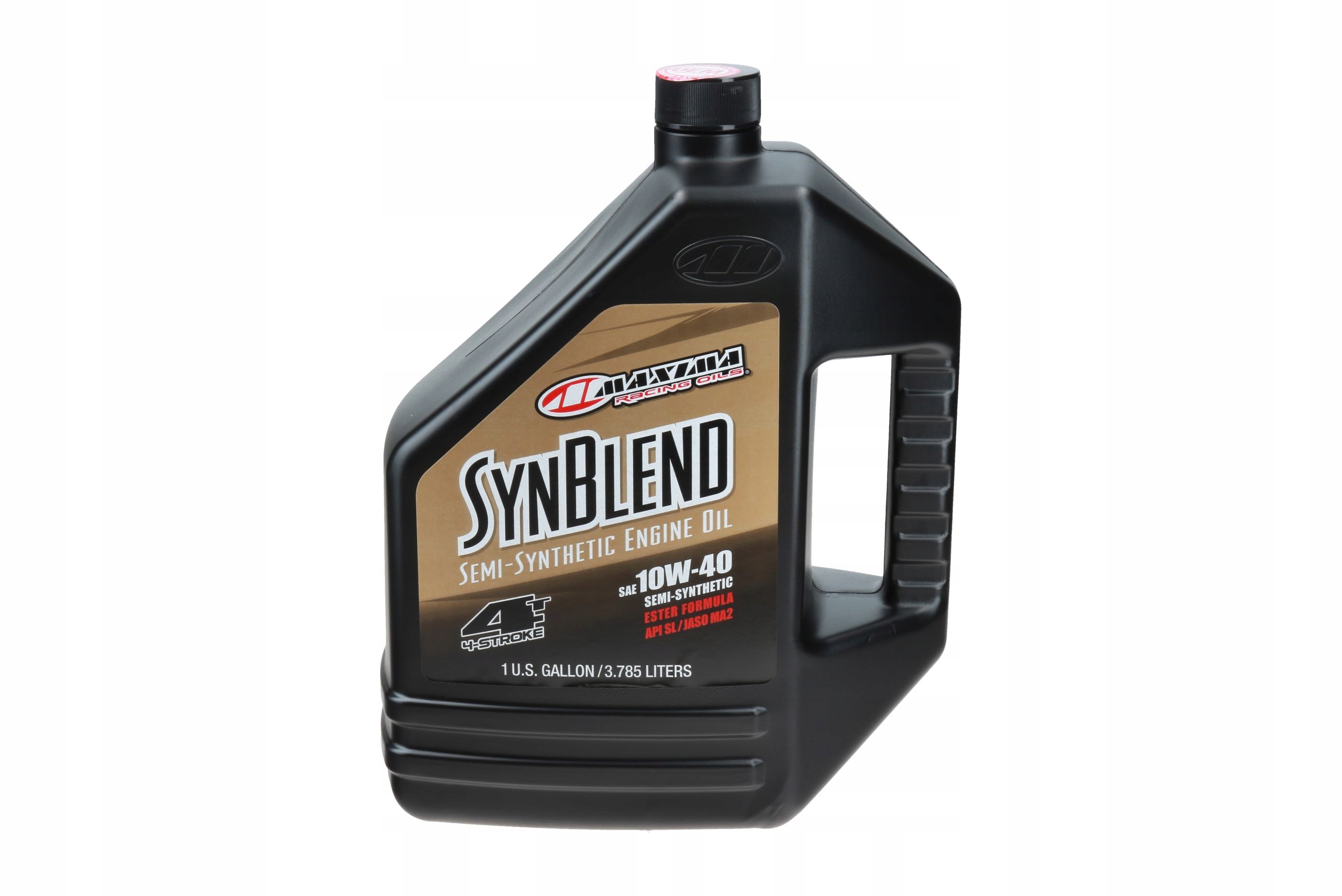 Olej Maxima Racing SynBlend 4T 20W50 3.785L Pojemność opakowania 3.78 l