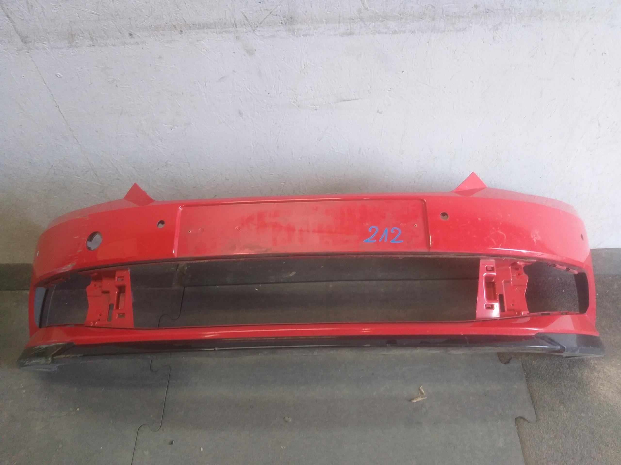 bumper front SKODA FABIA III 3 MONTE CARLO 6V