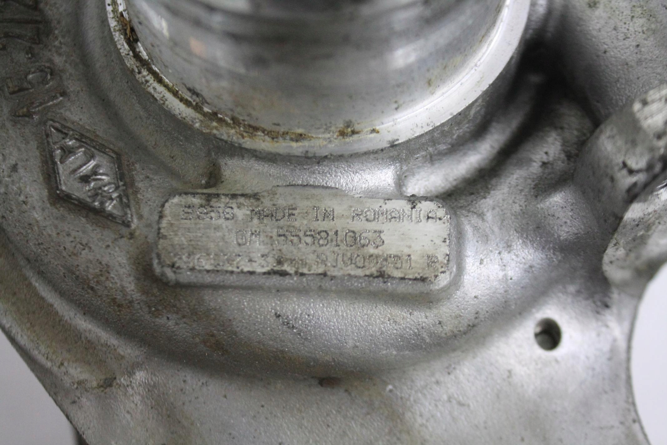 turbo 55581063 OPEL ZAFIRA C 2.0 CDTI
