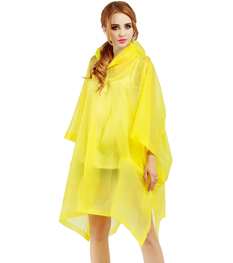 SUPER MOCNY PŁASZCZ PRZECIWDESZCZOWY PELERYNA PONCHO UNIWERSALNY KOLORY XXL Kod producenta SDH1139