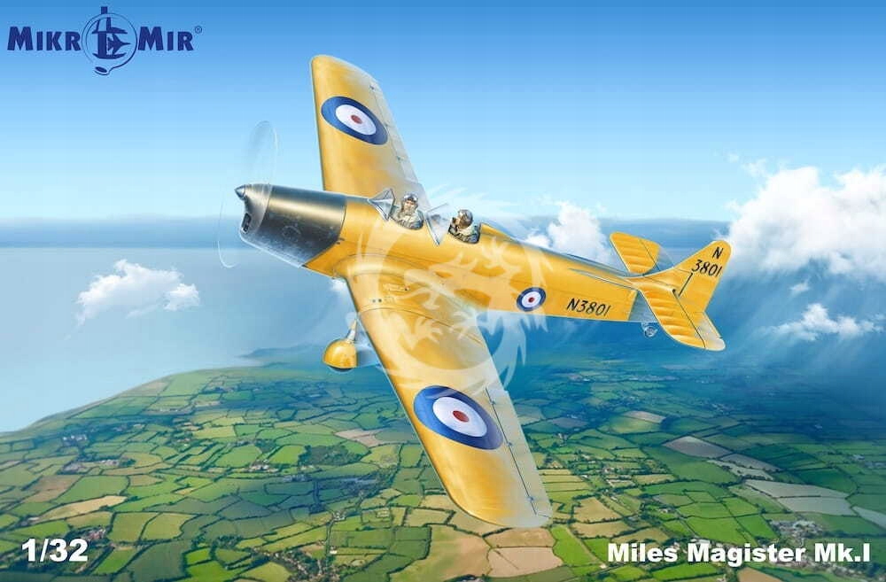 Miles Magistr Mk.I MikroMir 32-002 měřítko 1/32