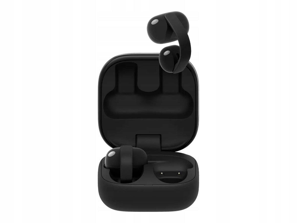 Sony LinkBuds Clip słuchawki Open-Ear Tws, czarne, Bt 5.3, IPX4