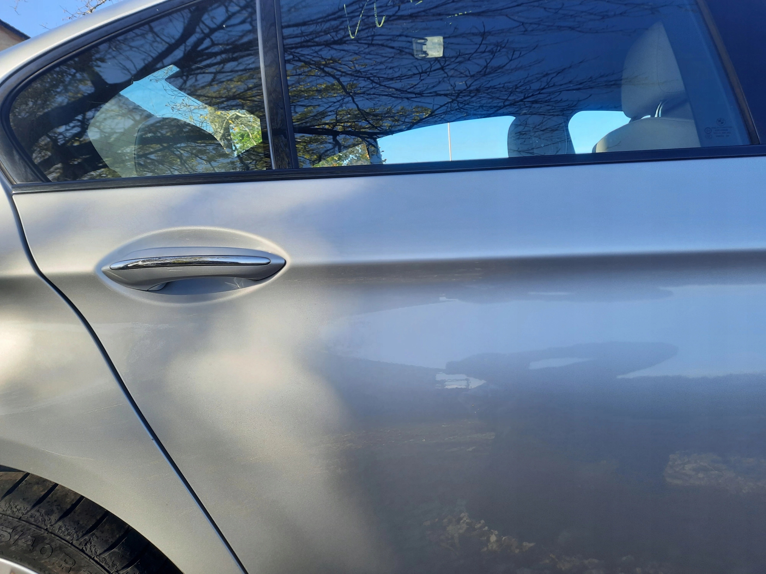 BMW 5 F10 Tür Hinten Rechts Door Porta Porte - Thumbnail 9