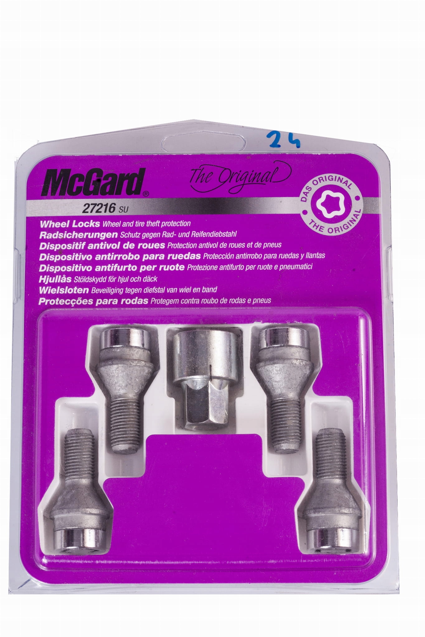 

McGard 27216 Śruby Zabezpieczajace Do Kół M12x1,25