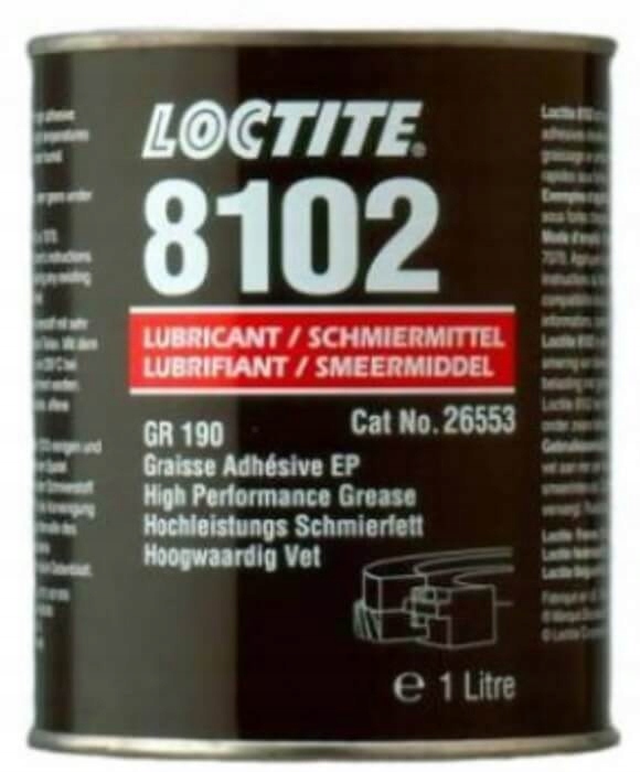 Loctite Lb 8102 1 l svetlohnedé mazivo na ložiská, výkonné, vysoké teploty