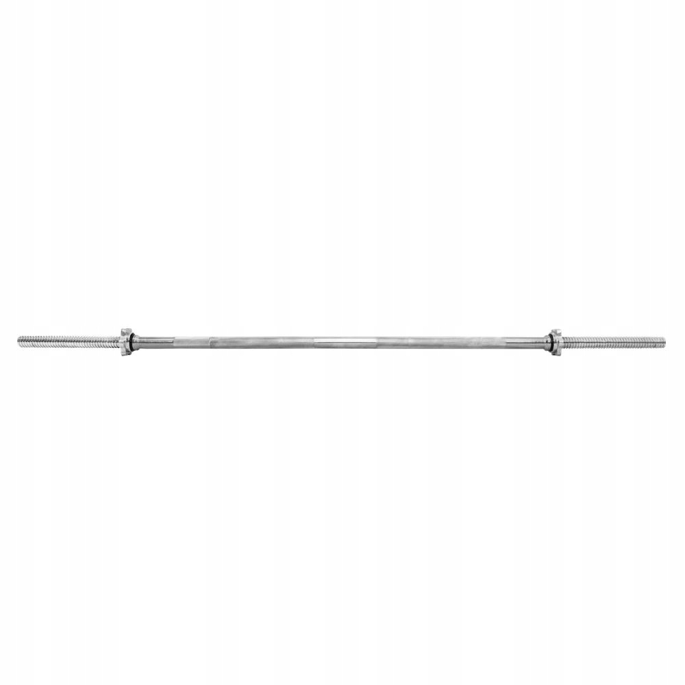 Platinum Fitness Gryf Prosty Gwintowany 150 CM 25 MM Zaciski Sztanga