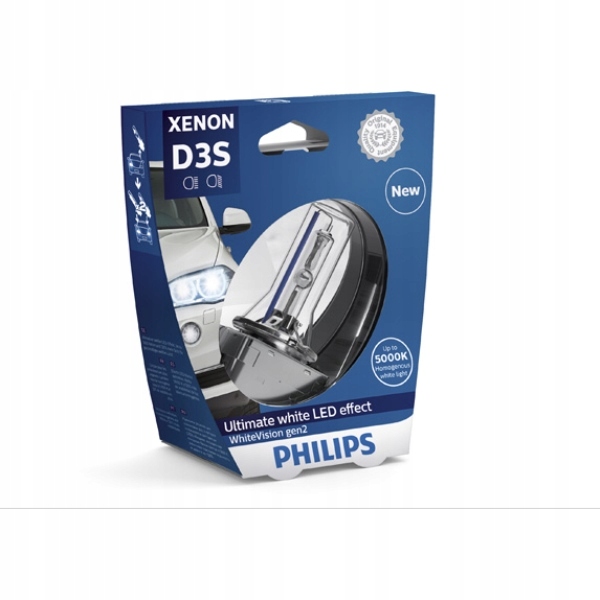 Philips D3S (plynová výbojka) 35 W 42403WHV2S1