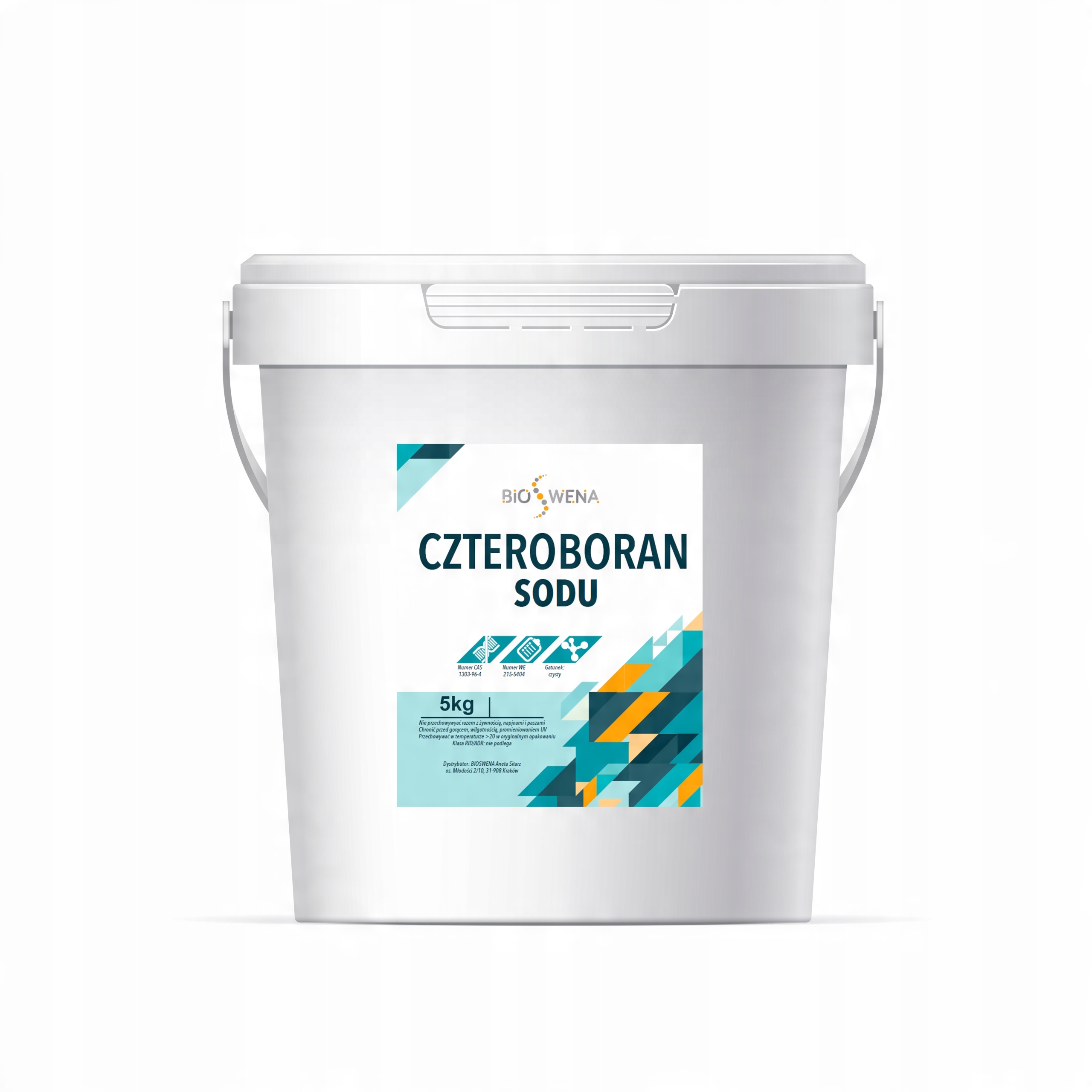 

Boraks 5kg Czteroboran sodu czysty 99,9% Bioswena