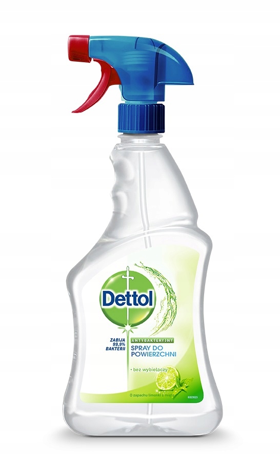 

Dettol Spray do czyszczenia Limonka i Mięta 500ml