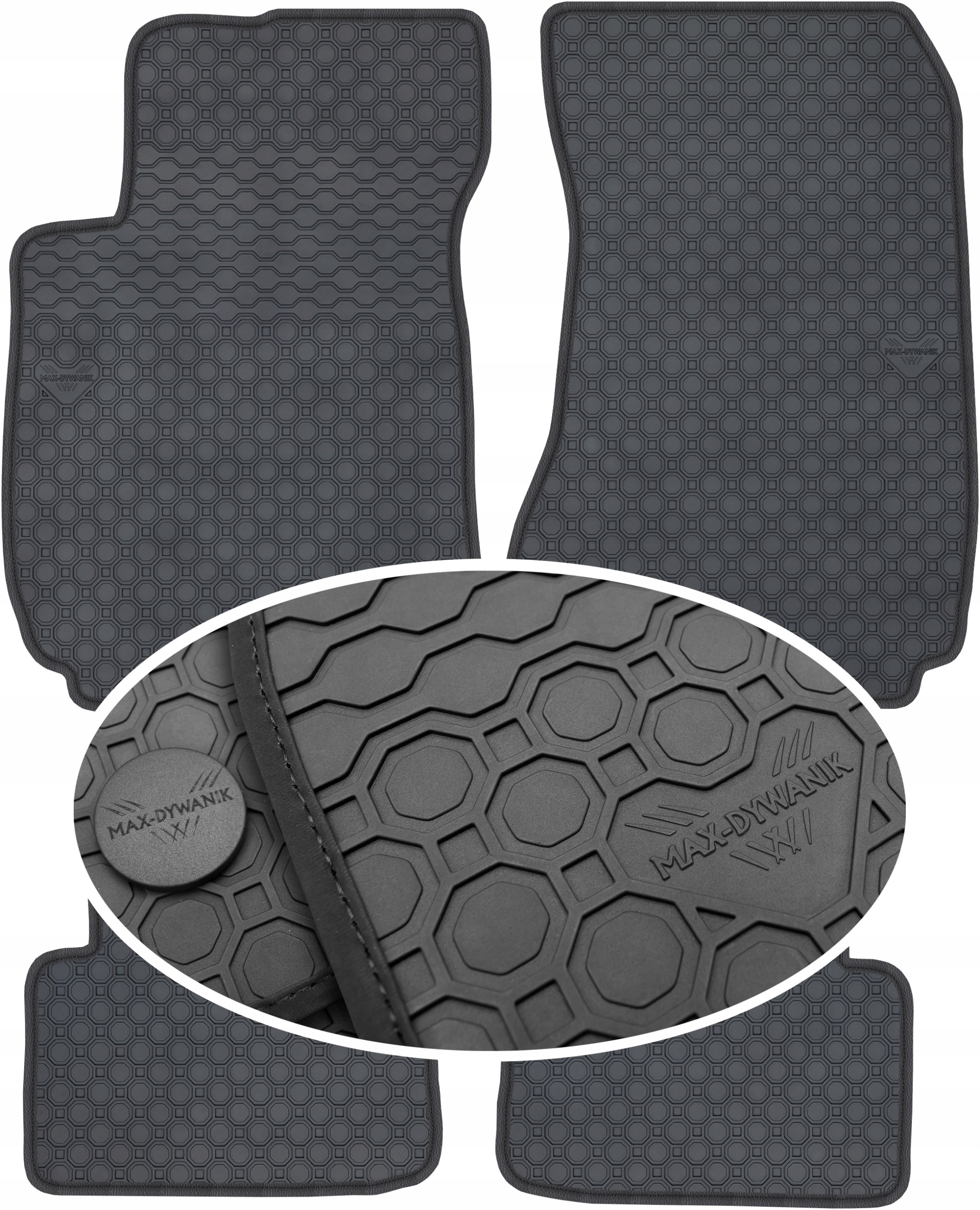 Alfa Romeo 159 2005-2009 Gumový koberec PrimeLiner čierny