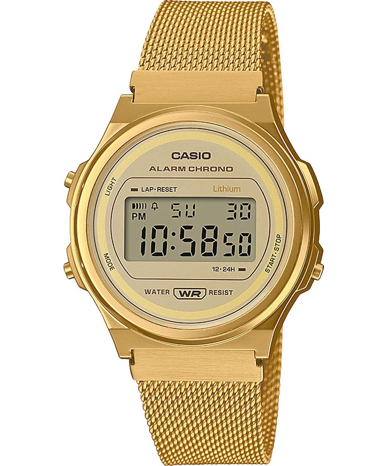 Hodinky Casio Vintage Zlatá klasika