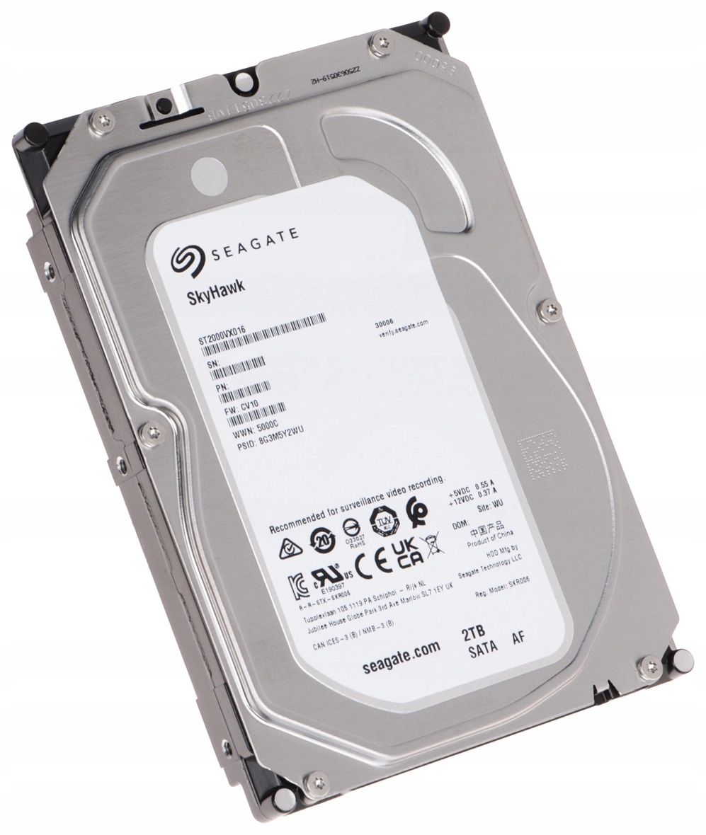 Dysk Seagate Skyhawk 2tb w Dyski HDD - Dyski i pamięci