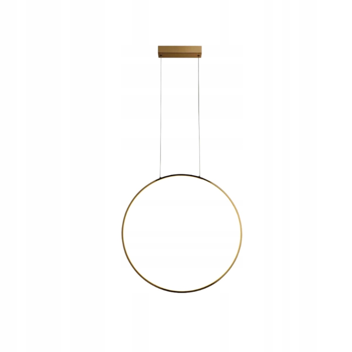 Závěsná lampa Mirror, netradiční osvětlení, zlatý kruh, do koupelny