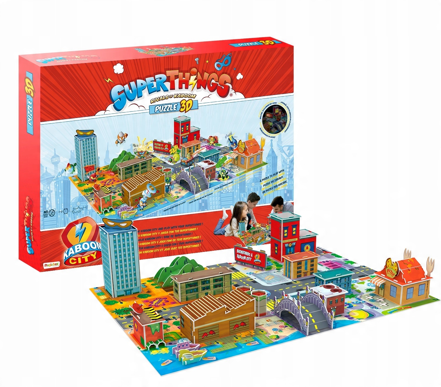 

Things Zings Puzzle 3D Kaboom City