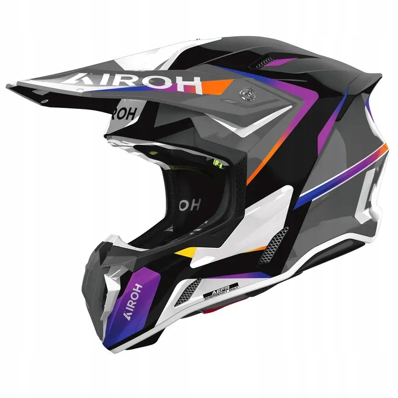 Offroadová prilba Cross Enduro Airoh Twist 3 Hustle Xs