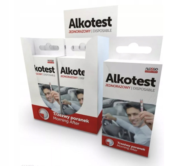 

Alkotest alkomat jednorazowy dokładny 10 Sztuk