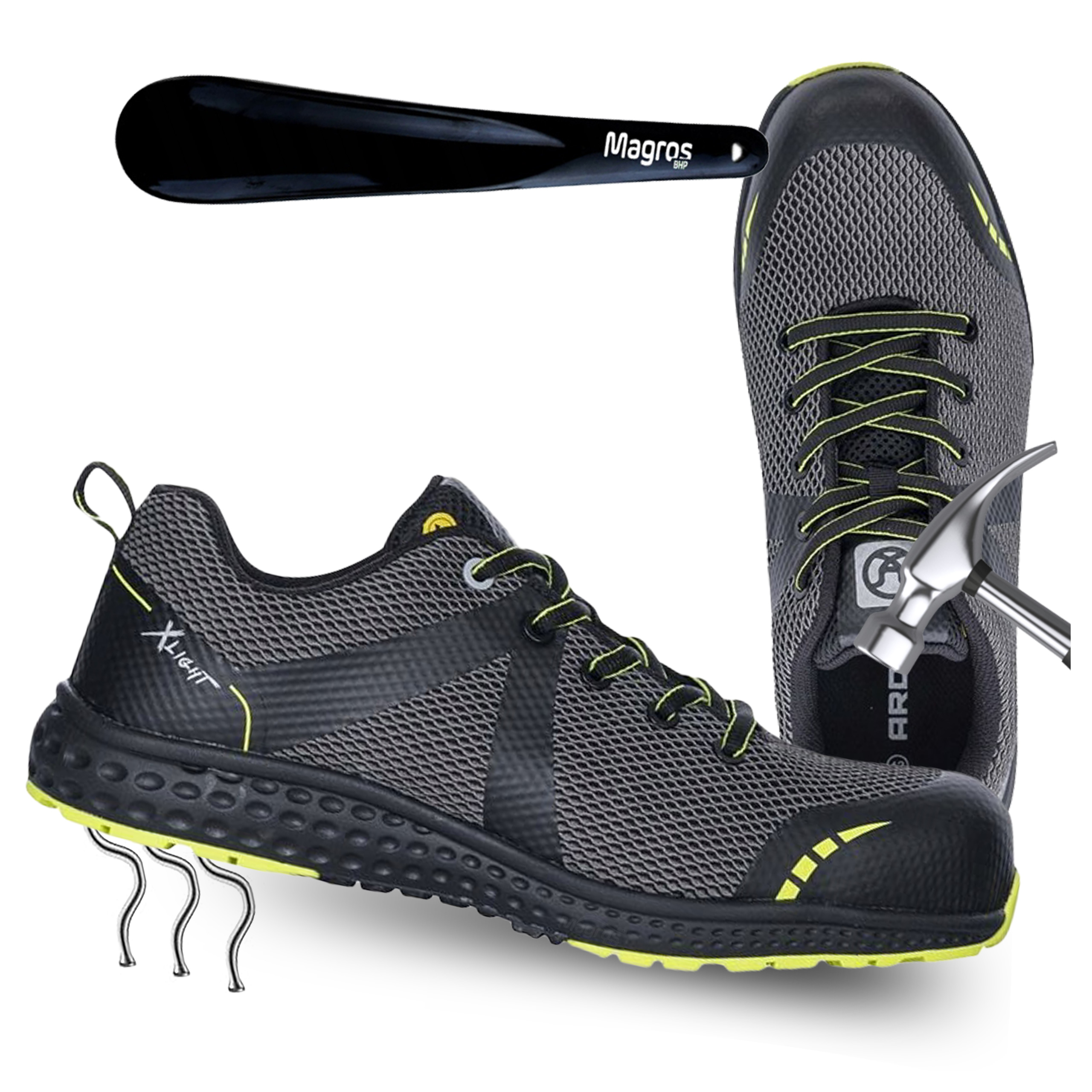Pracovní boty Adidasy Pánské Zvedací vložky Ardon Xlight S1P Esd 42 Bonus