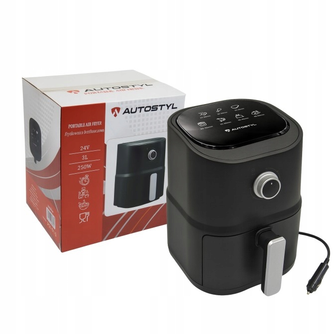 Frytkownica Beztłuszczowa Air Fryer Tir 24V 3L 250W