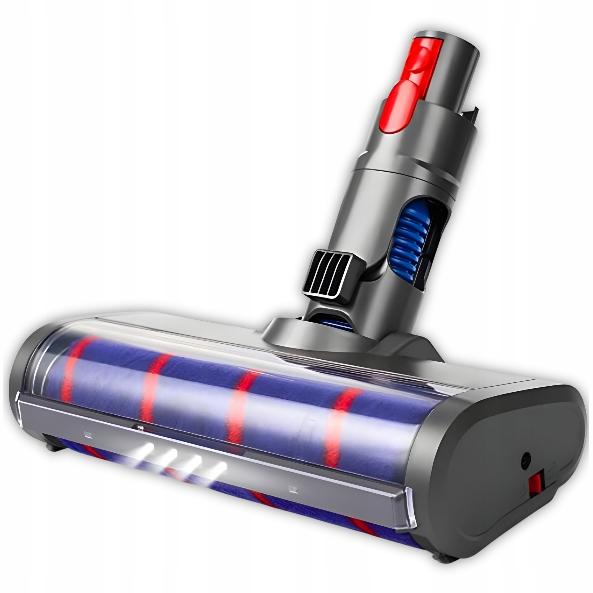 Turbo szczotka elektroszczotka Led do Dyson V7 V8 V10 V11 V15 miękka
