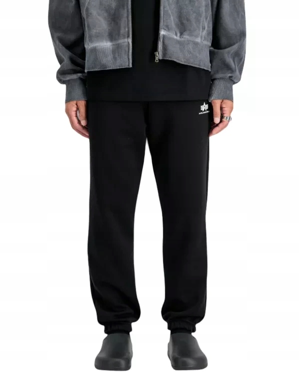Alpha Industries Pánské tepláky Basic Small Logo černé 156370-03 200022