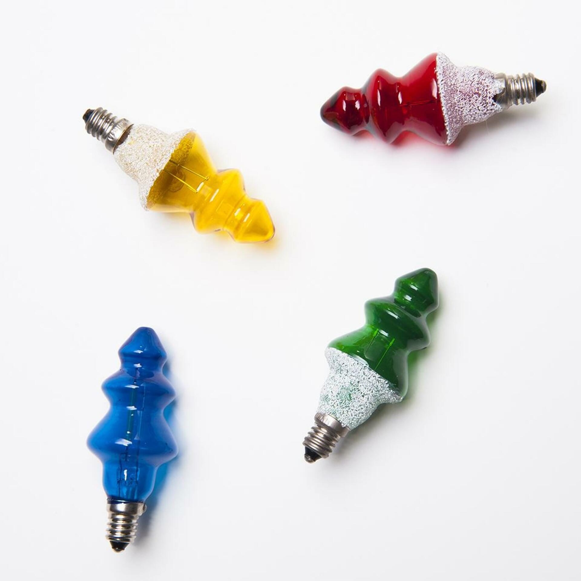 Exihand Žiarovka Stromček farebný 20V/0,1A, balenie 36 ks