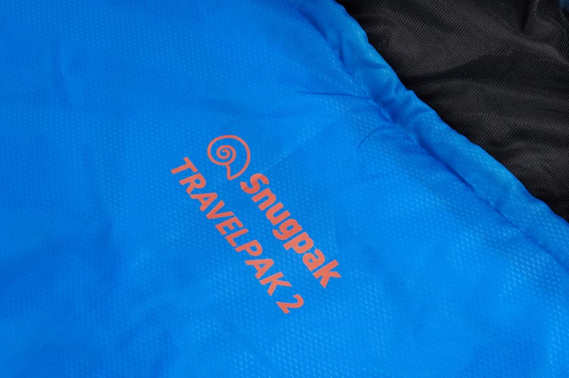 Śpiwór Snugpak Travelpak 2 niebieski Długość 220 cm