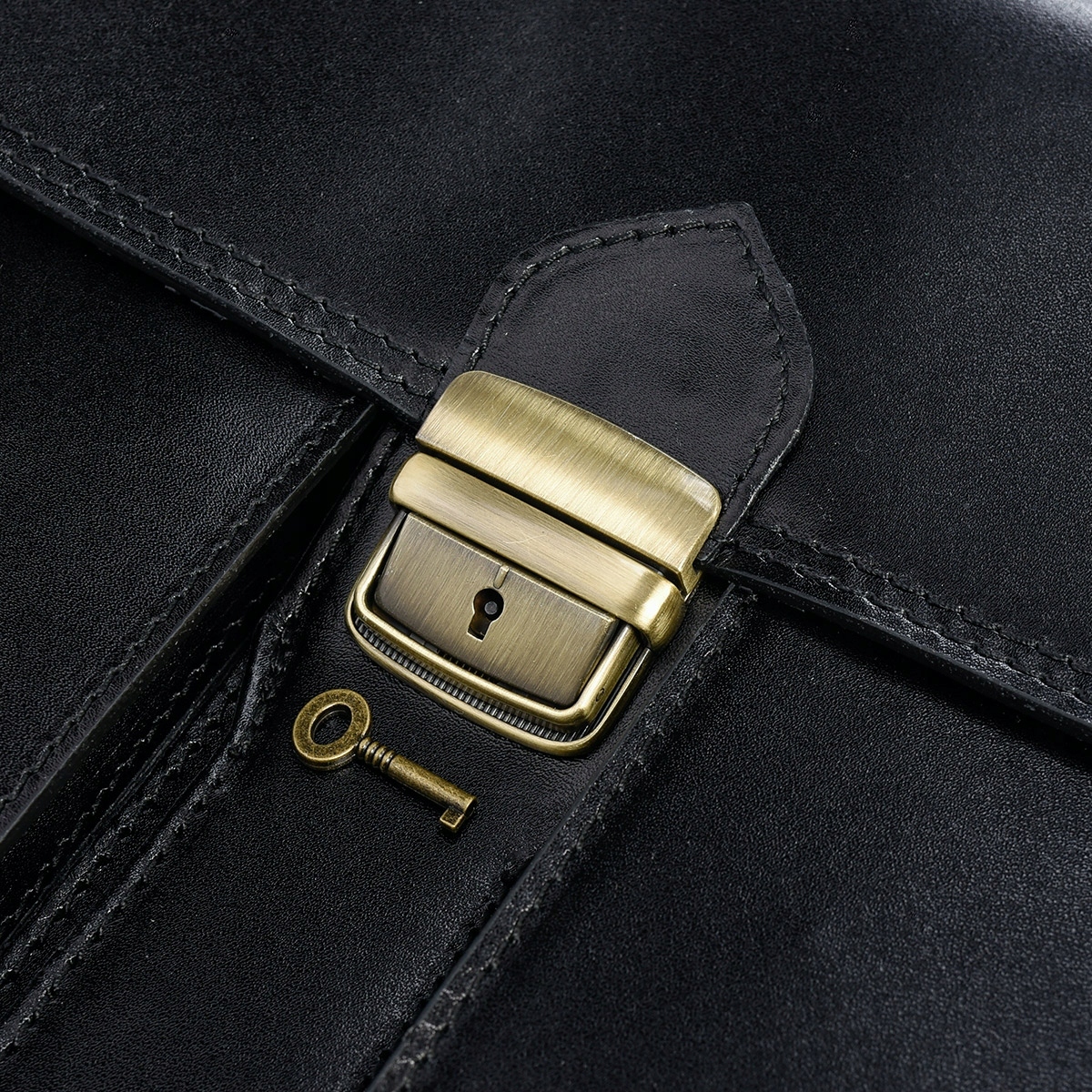 Skórzana aktówka męska teczka na dokumenty premium Beltimore Model J21