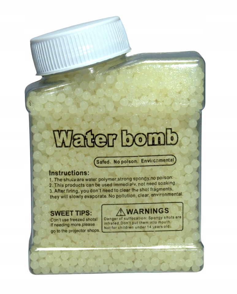 KULKI ŻELOWE FLUORESCENCYJNE ŚWIECĄCE 20 TYS BROŃ Rodzaj karabiny