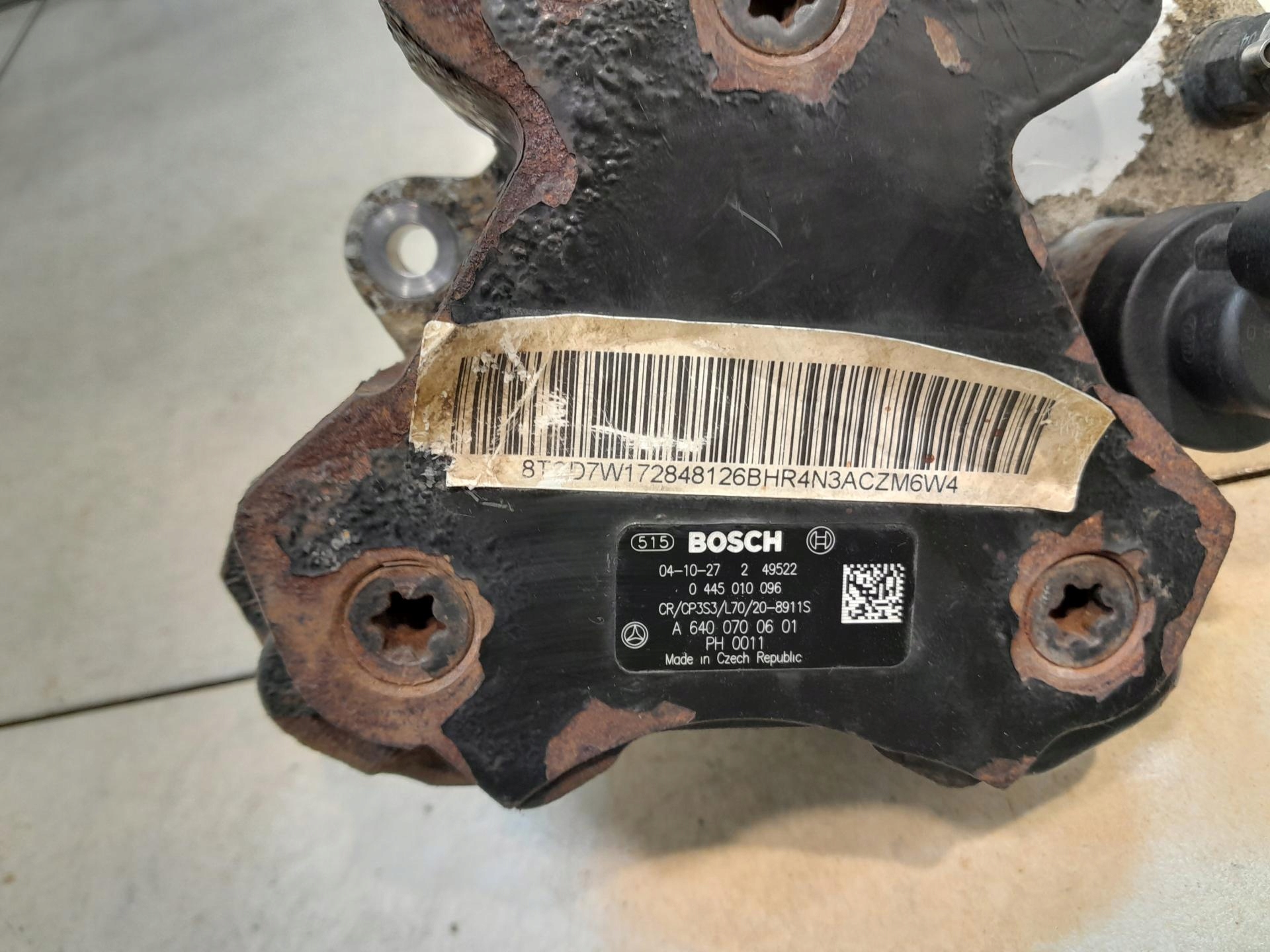 Einspritzpumpe MERCEDES W169 2.0 CDI A6400700601