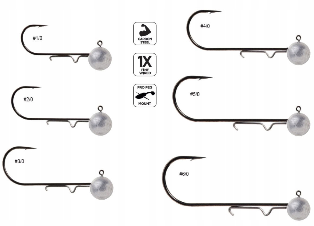GŁÓWKA JIGOWA SAVAGE GEAR BALL JIGHEAD # 2/0 10g Kod producenta 74351