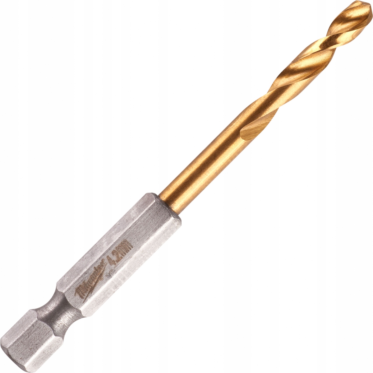

1x Wiertło do metalu ShW Hss-g TiN Red Hex 4.2mm