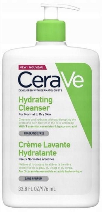 Cerave Hydrating Cleanser Nawilżajaca Emulsja Do Mycia