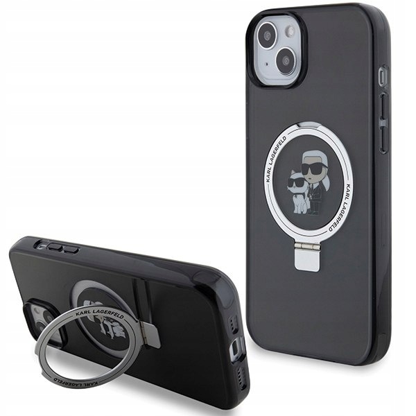 Karl Lagerfeld KLHMP14SHMRSKCK iPhone 14 15 13 6.1" czarny/bla