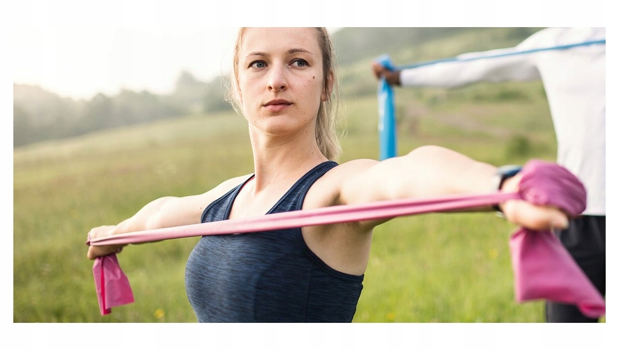 ZESTAW 3 GUM DO ĆWICZEŃ TAŚMY FITNESS PERFORMANCE Marka inna