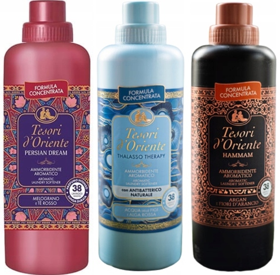 Levně Tesori d'Oriente Sada 3 italských aviváží 760 ml Pth