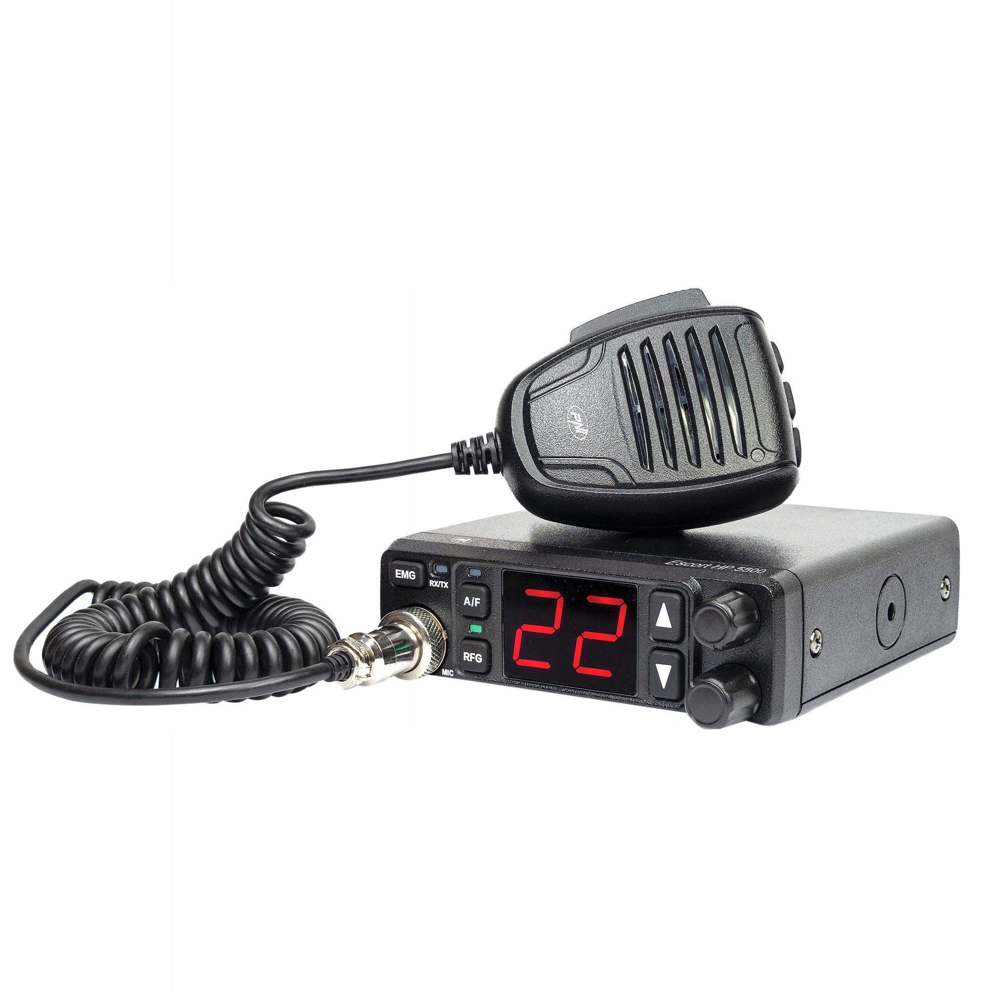 Rádiová stanica Pni Escort Hp 5500 Cb, multištandardná, 4W, Am-fm, 12V/24V,