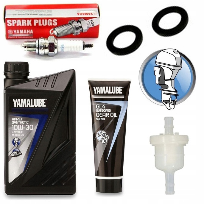 Yamaha F4B Zestaw serwisowy silnika zaburtowego