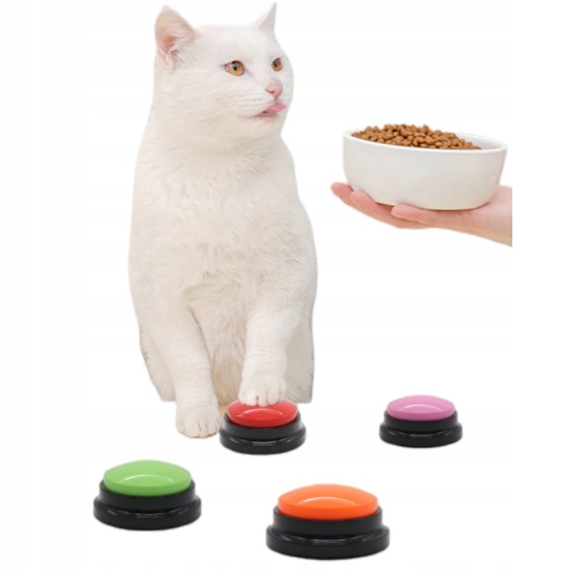 Zvukové Mluvící Tlačítka Pro Nahrávání Vzdělávací Učení Hračka Pro Psy