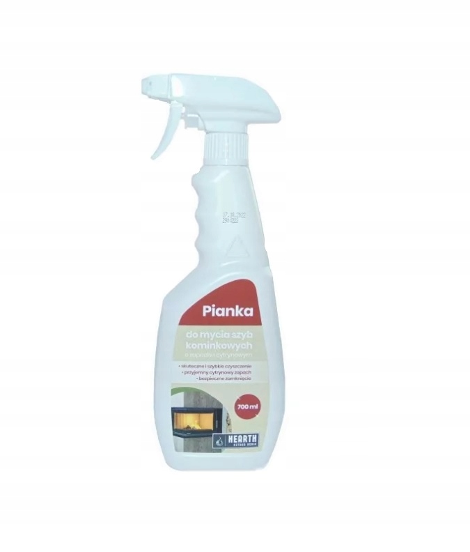 

Hearth Pianka Do Mycia Szyb Kominkowych 700ML