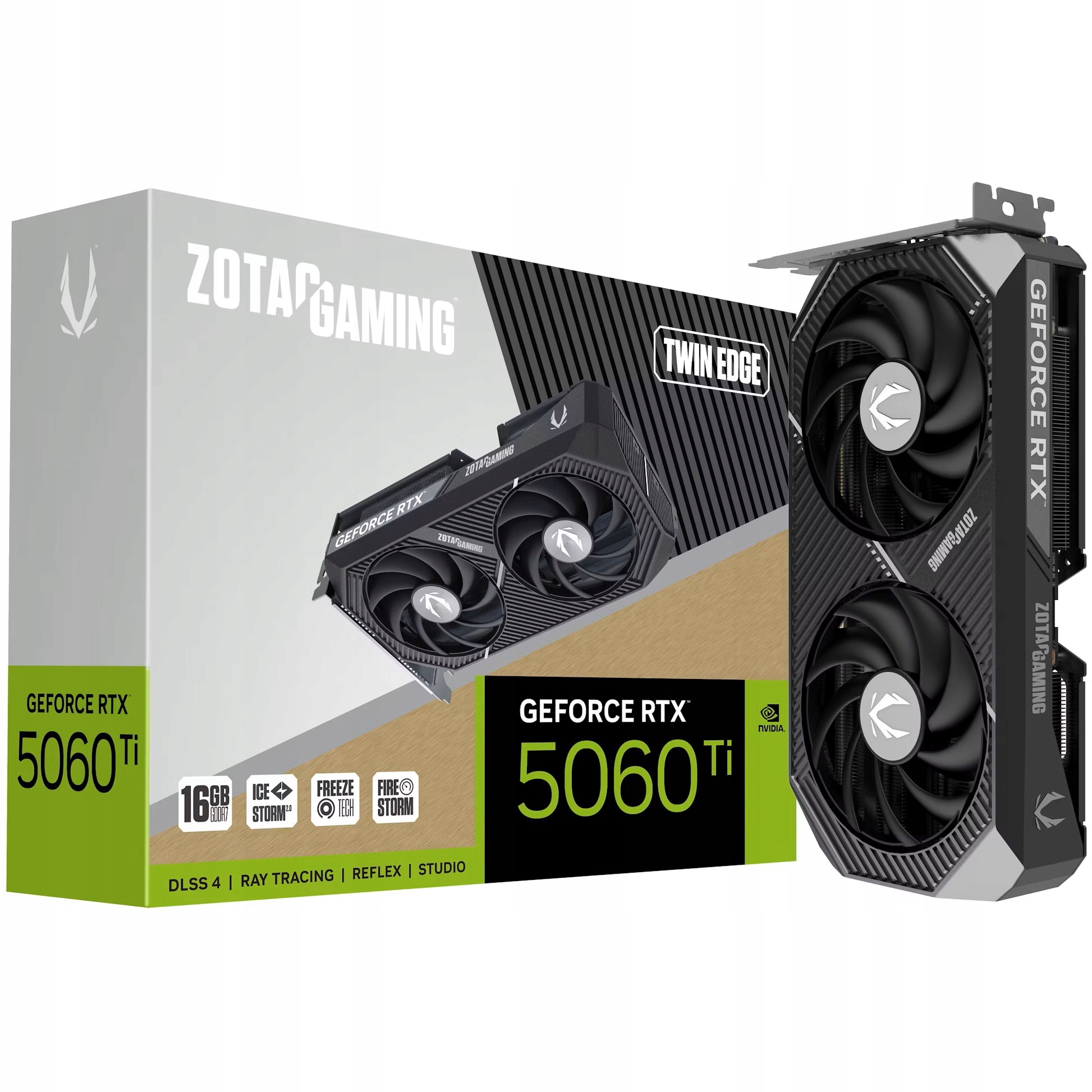 Grafická karta Rtx 5060 Ti GeForce Zotac Twin Edge 16GB GDDR7 DLSS4 Dp