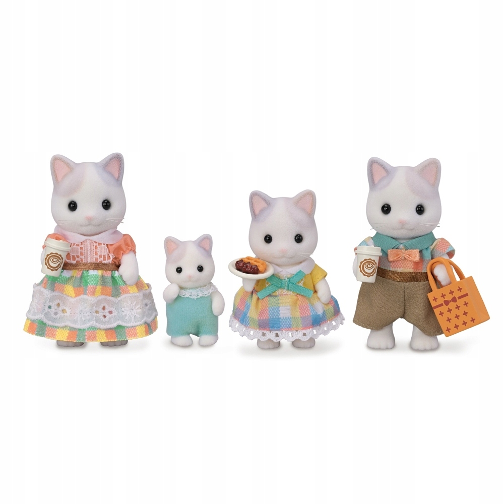 Sylvanian Families - Latte Cat Family Marka Sylvanian Families